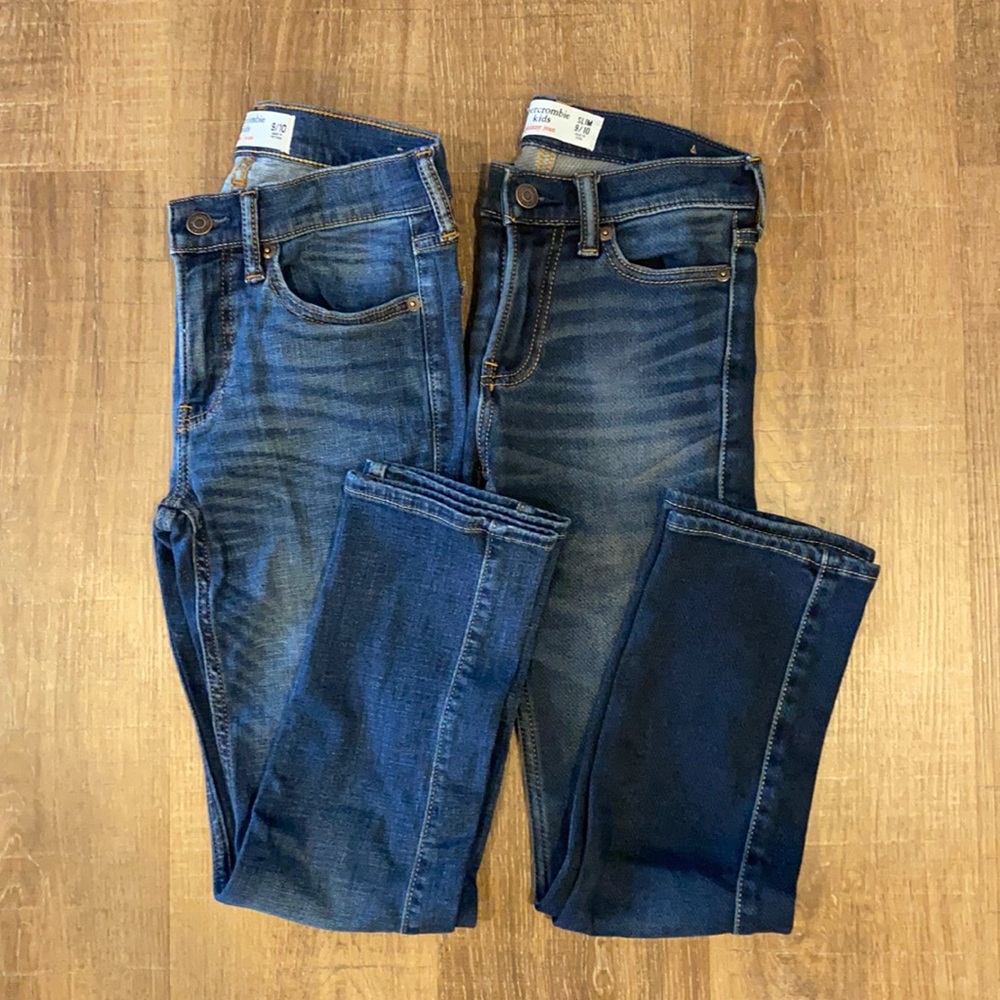 Lot of two Abercrombie Kids jeans